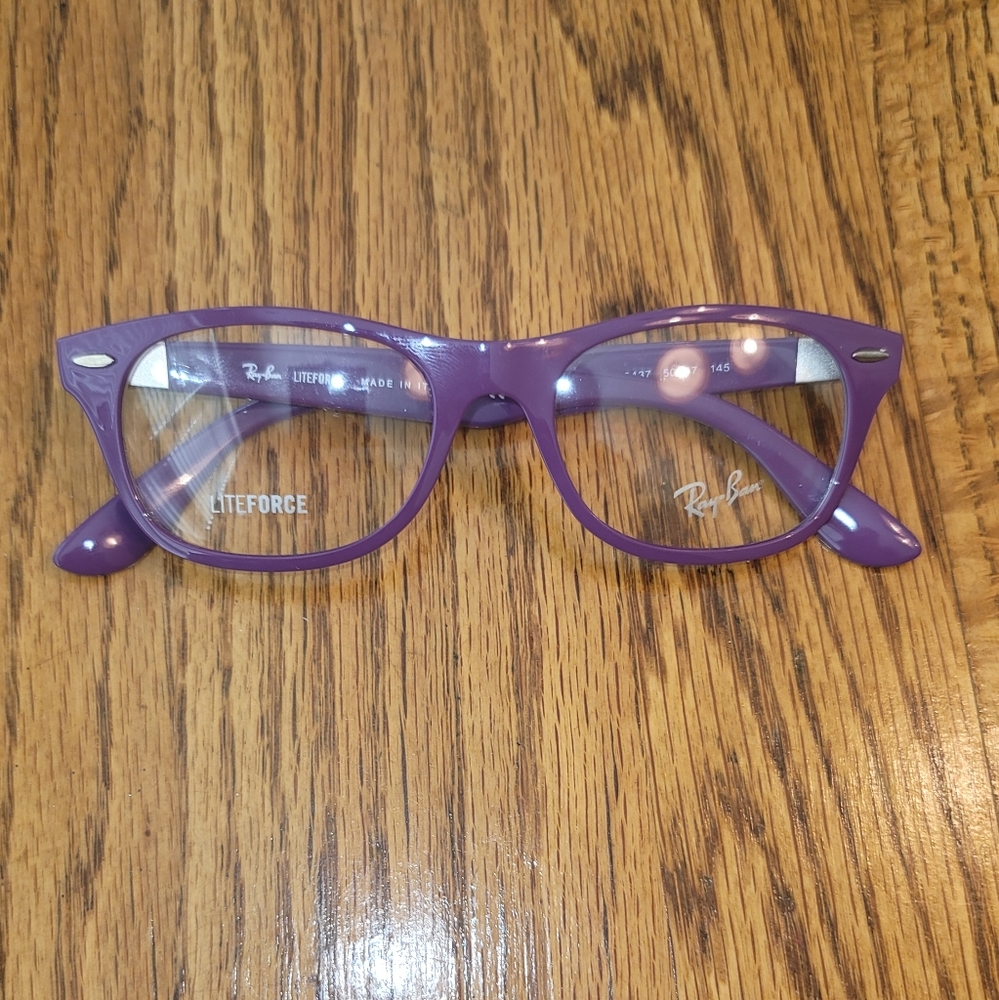 NWOT Ray Ban Purple Optical Frames Glasses Eyeglasses